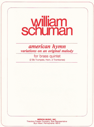 Book cover for American Hymn