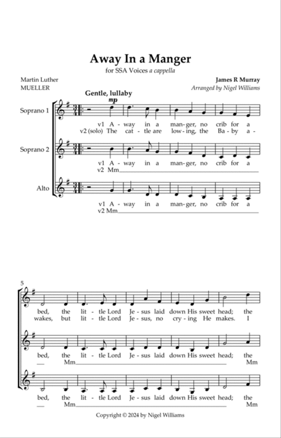 Away In A Manger image number null