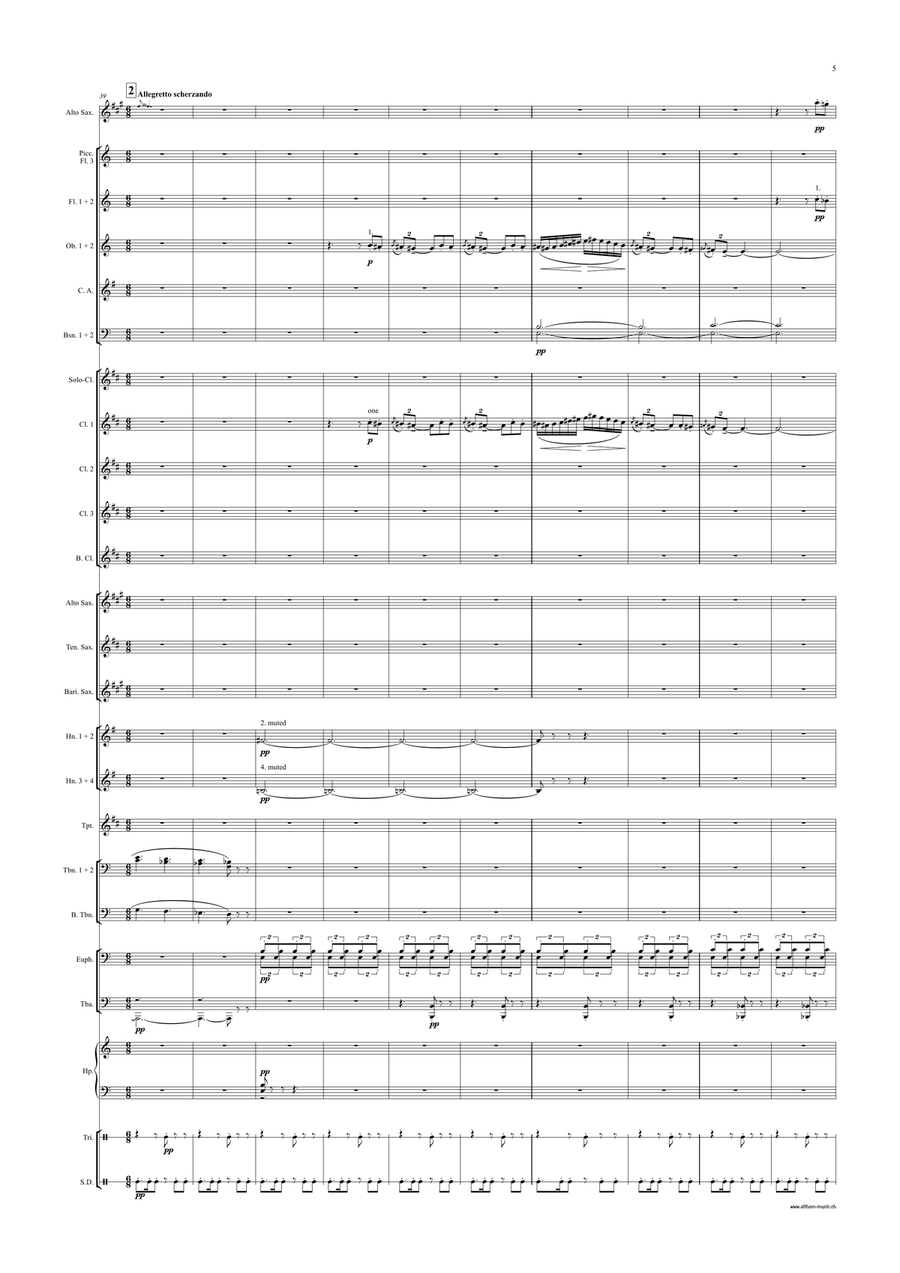 Rhapsody Rhapsody Concert Band scores gallery preview page 6