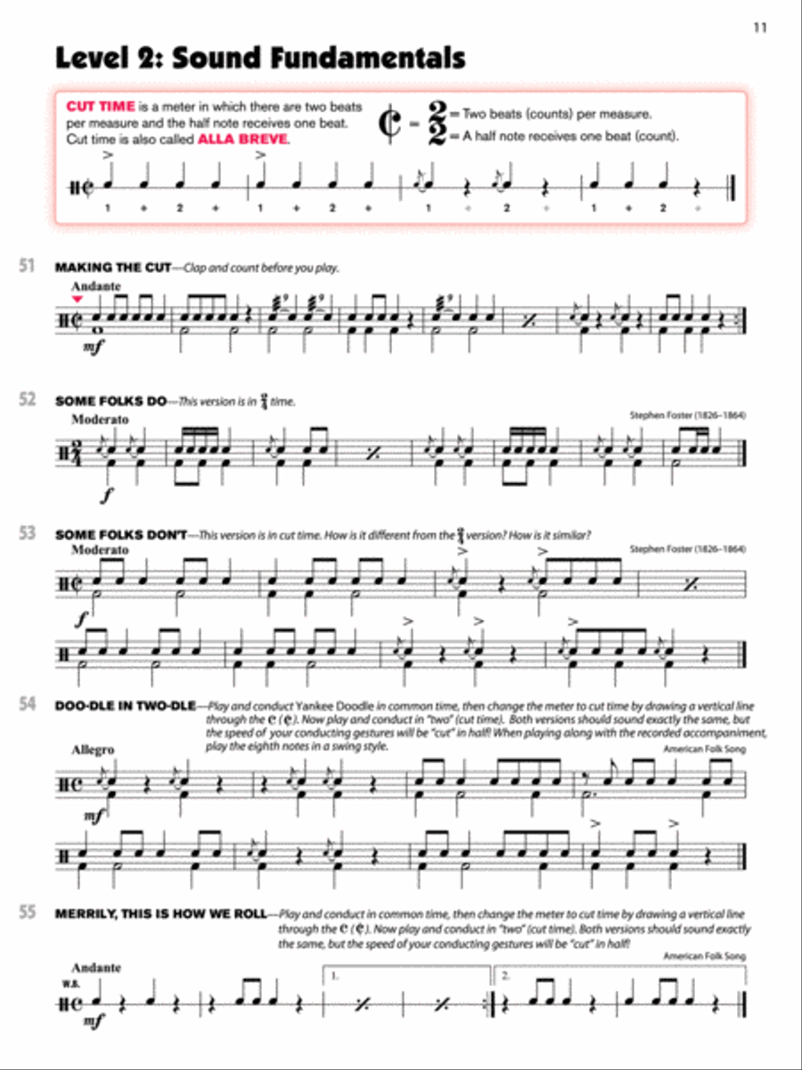 Sound Innovations for Concert Band Concert Band Methods scores gallery preview page 3