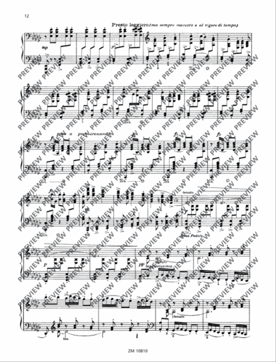 Sonata romantica Piano Solo scores gallery preview page 13