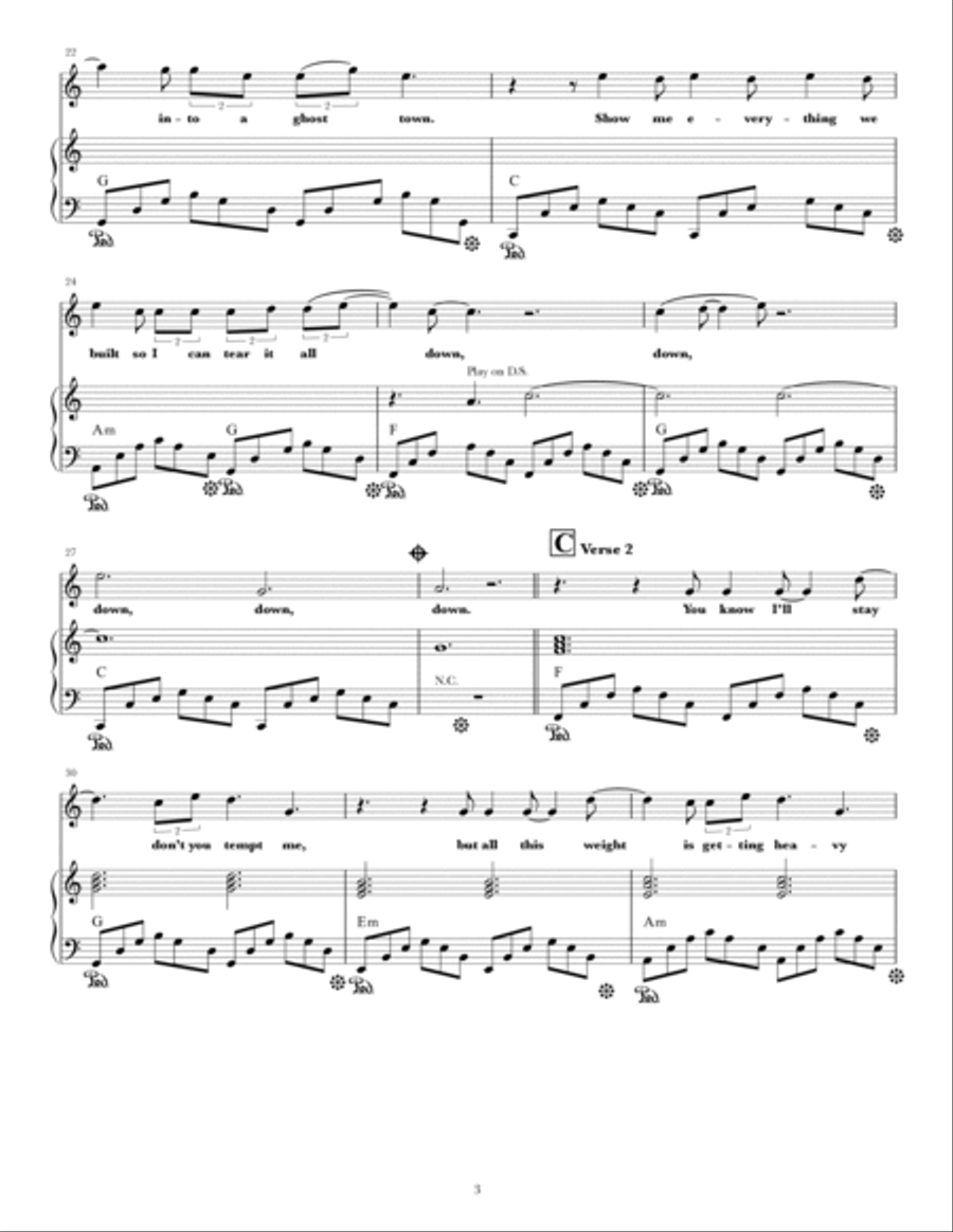 Ghost Town Voice scores gallery preview page 3
