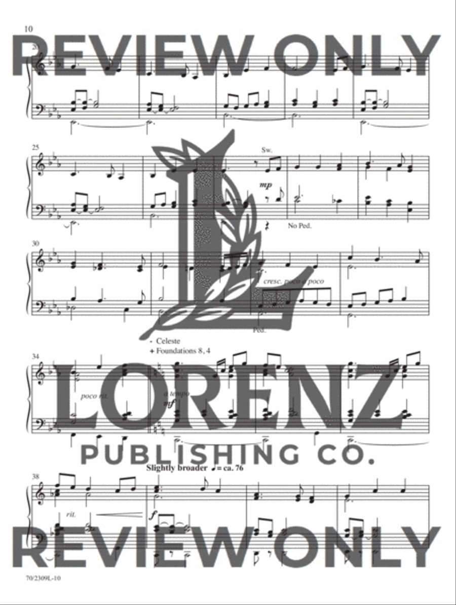 He Is Born He Is Born Organ Solo scores gallery preview page 9