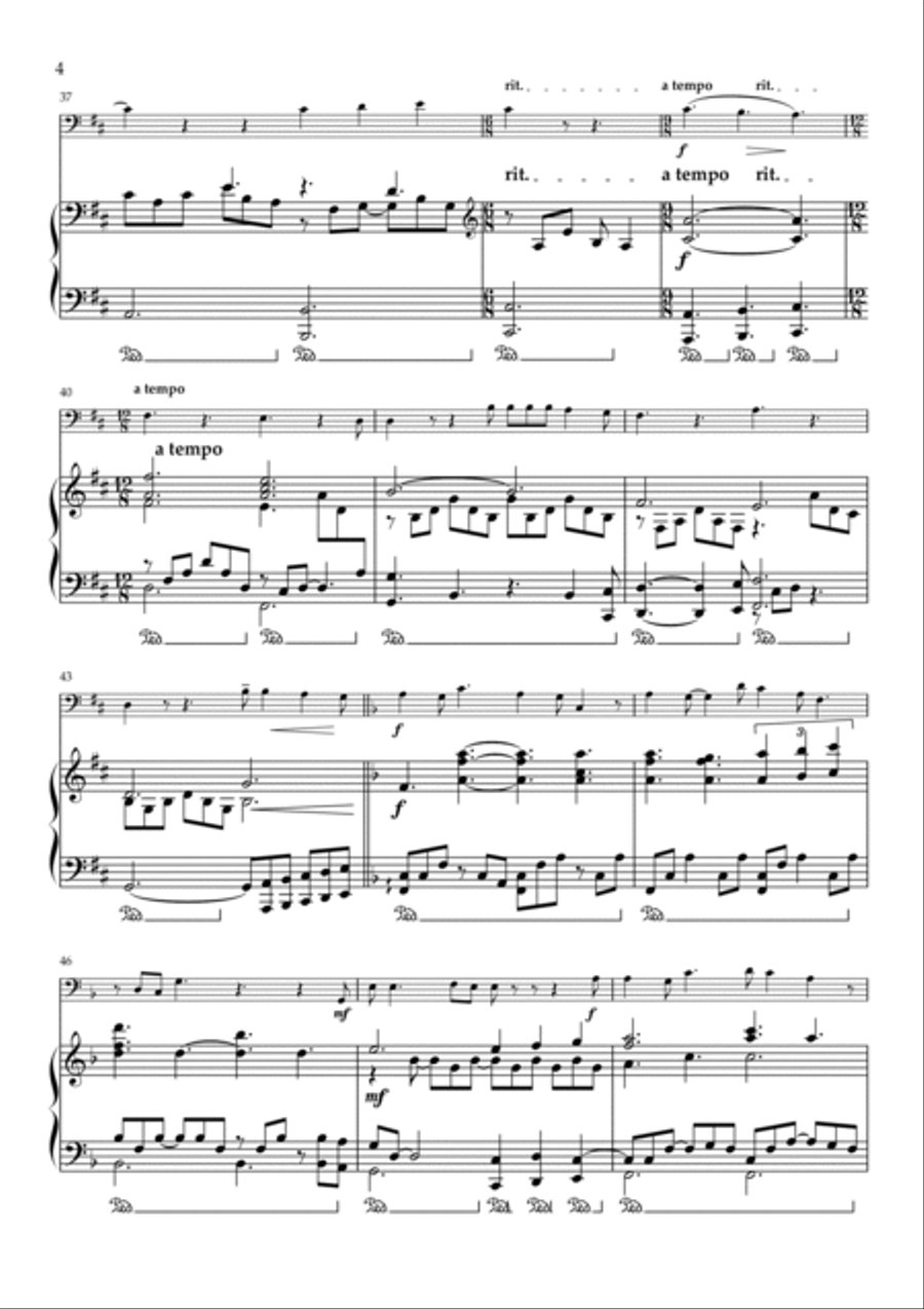 Hooked On The Memory Of You Piano scores gallery preview page 4