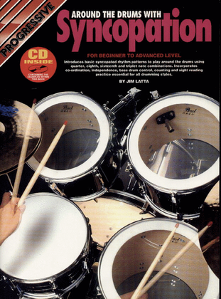 Book cover for Progressive Drum Syncopation (Book/CD)