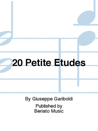 Book cover for 20 Petite Etudes
