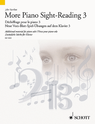 Book cover for More Piano Sight-Reading 3
