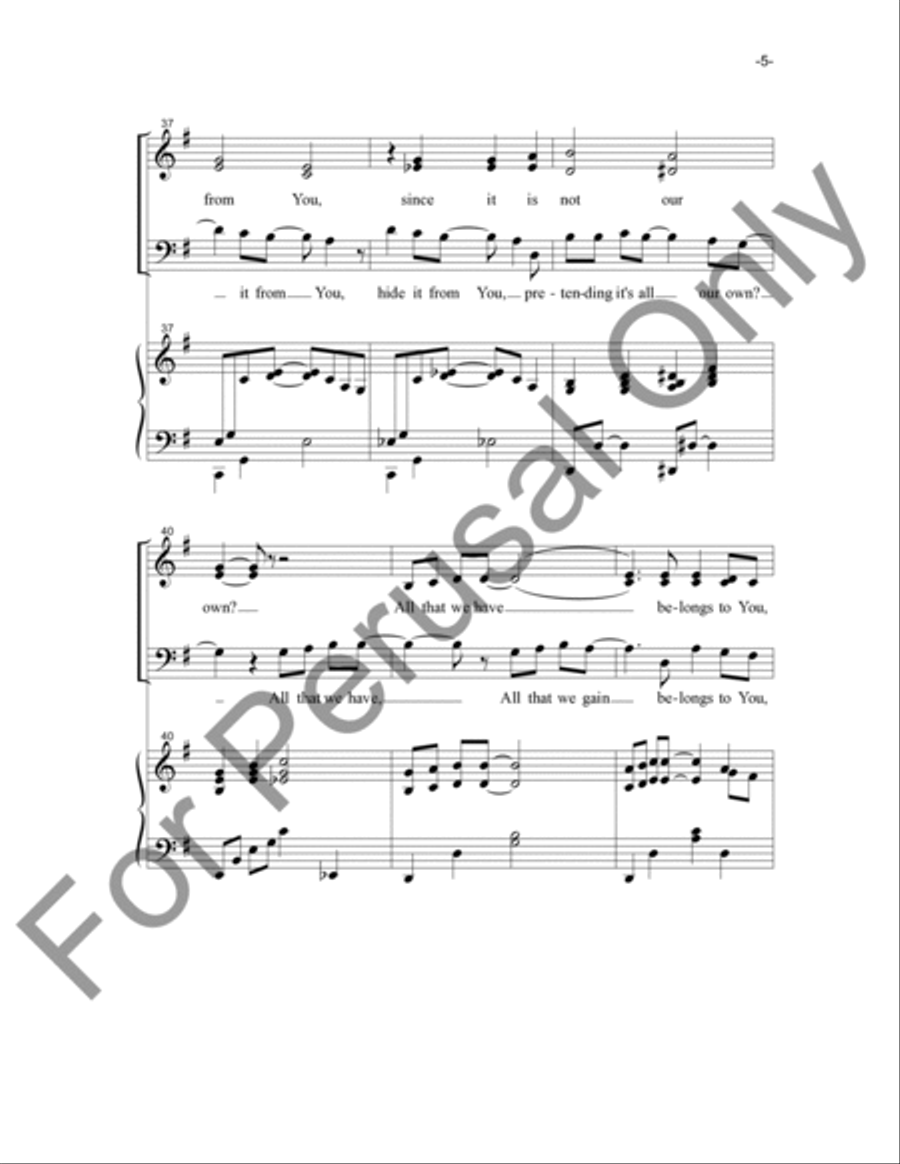 All That We Have All That We Have 4-Part scores gallery preview page 6