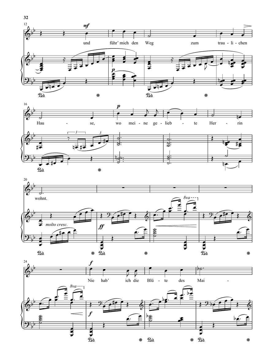 Winternacht (Low Voice) Low Voice scores gallery preview page 2