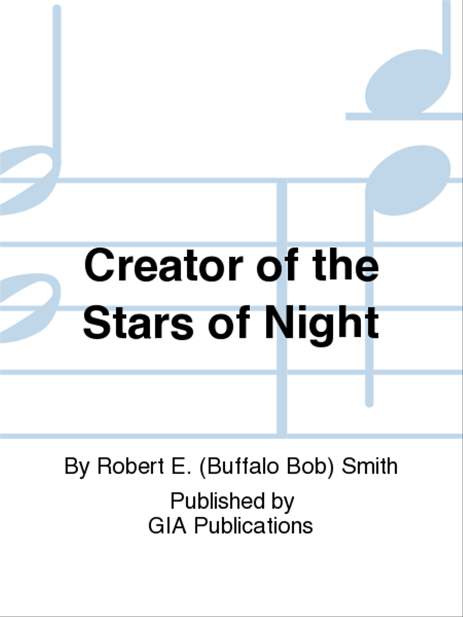 Creator of the Stars of Night 4-Part scores gallery preview page 1