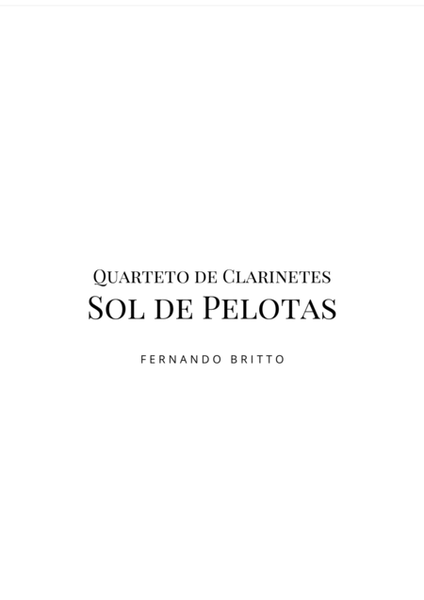 Sol de Pelotas, Quarteto de Clarinetes