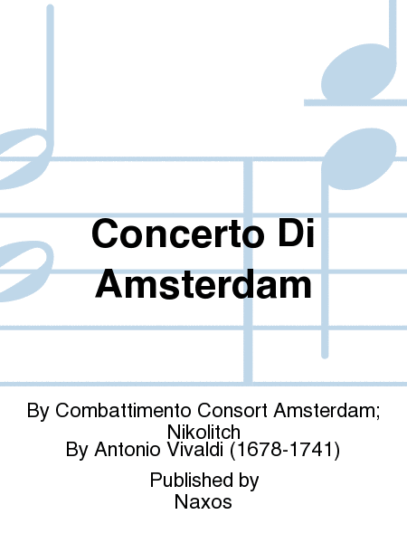 Concerto Di Amsterdam  Sheet Music