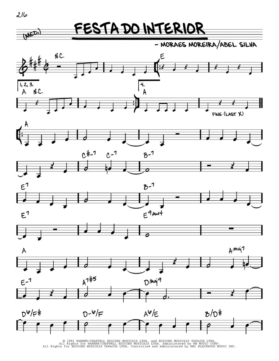 Festa Do Interior Piano scores gallery preview page 1