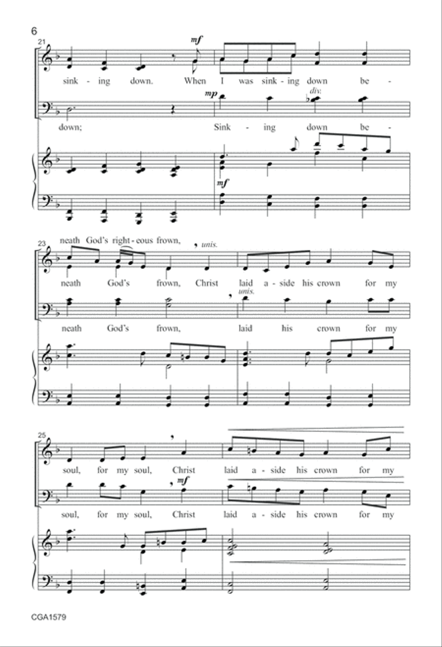 What Wondrous Love is This 4-Part scores gallery preview page 6