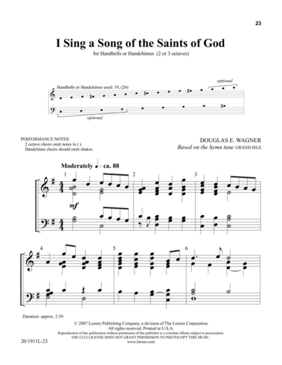 The Best of Ring and Rejoice! - Volume 5 3-Octaves scores gallery preview page 13