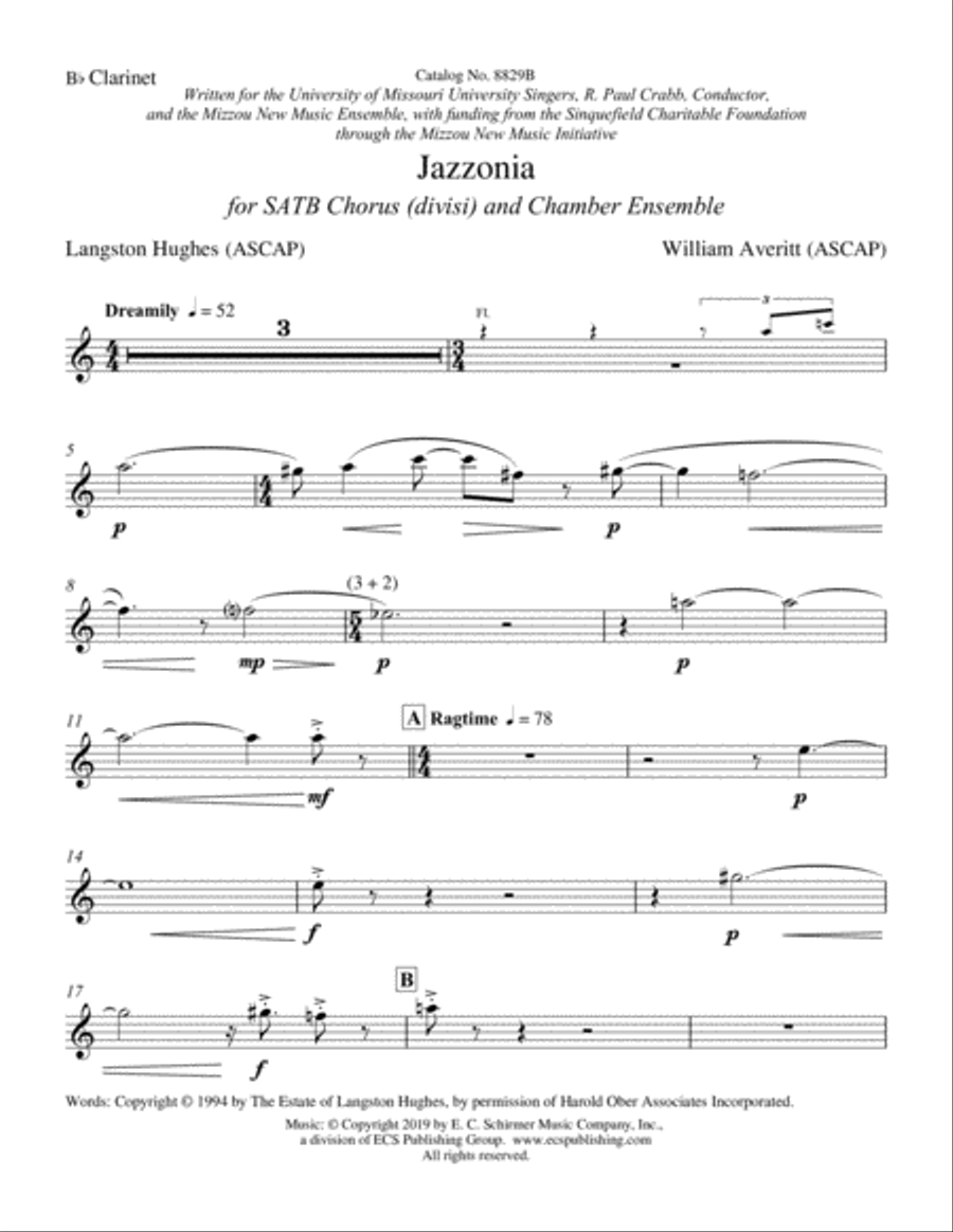 Jazzonia Choir scores gallery preview page 5
