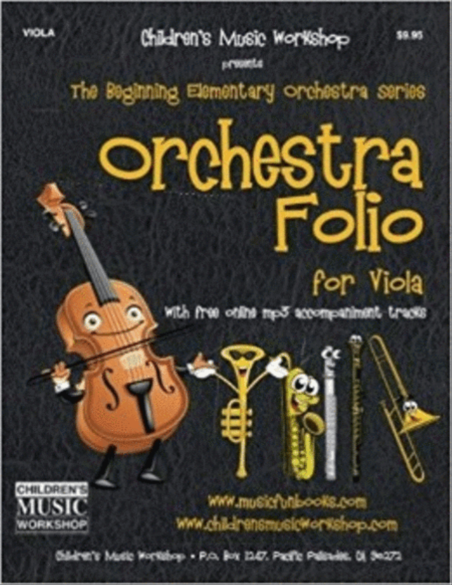 Orchestra Folio for Viola Viola scores gallery preview page 1