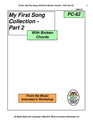 PC-62 - My First Song Collection - Part 2 - With Broken Chords