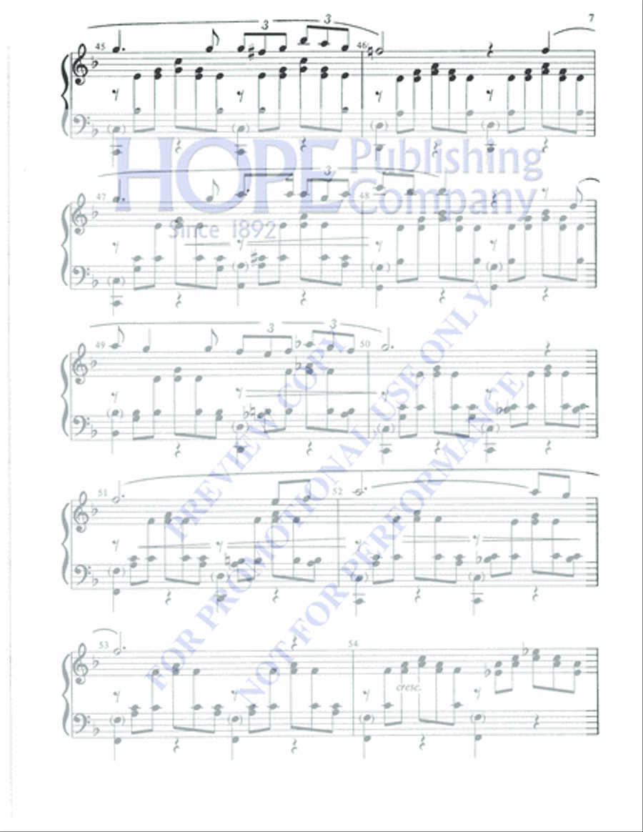 Ave Maria 5-Octaves scores gallery preview page 7