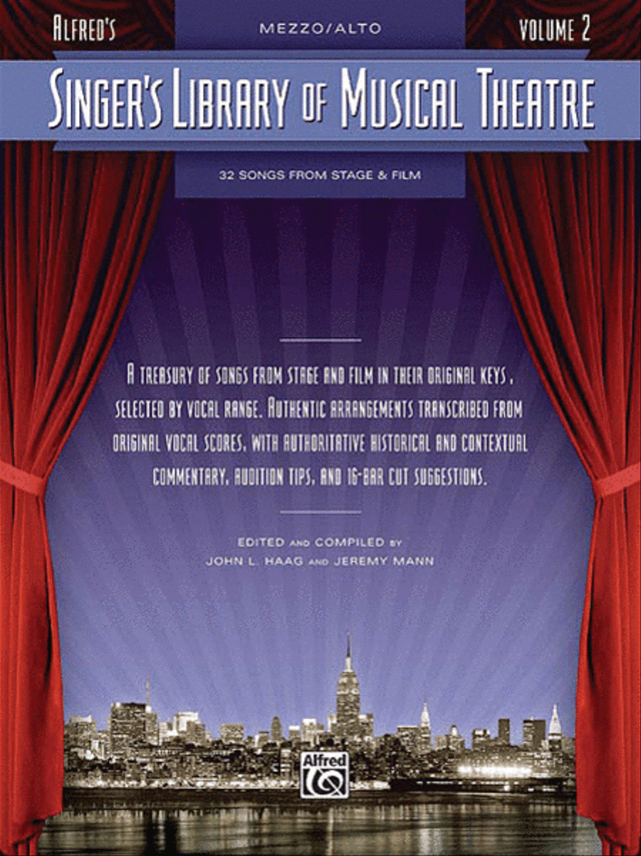 Singer's Library of Musical Theatre - Vol. 2 Medium Voice scores gallery preview page 1