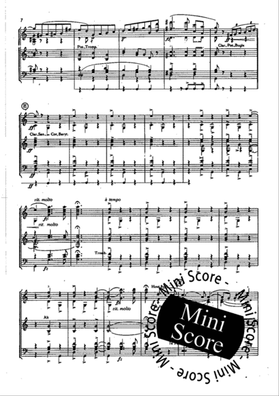 Fete Polonaise Concert Band scores gallery preview page 10