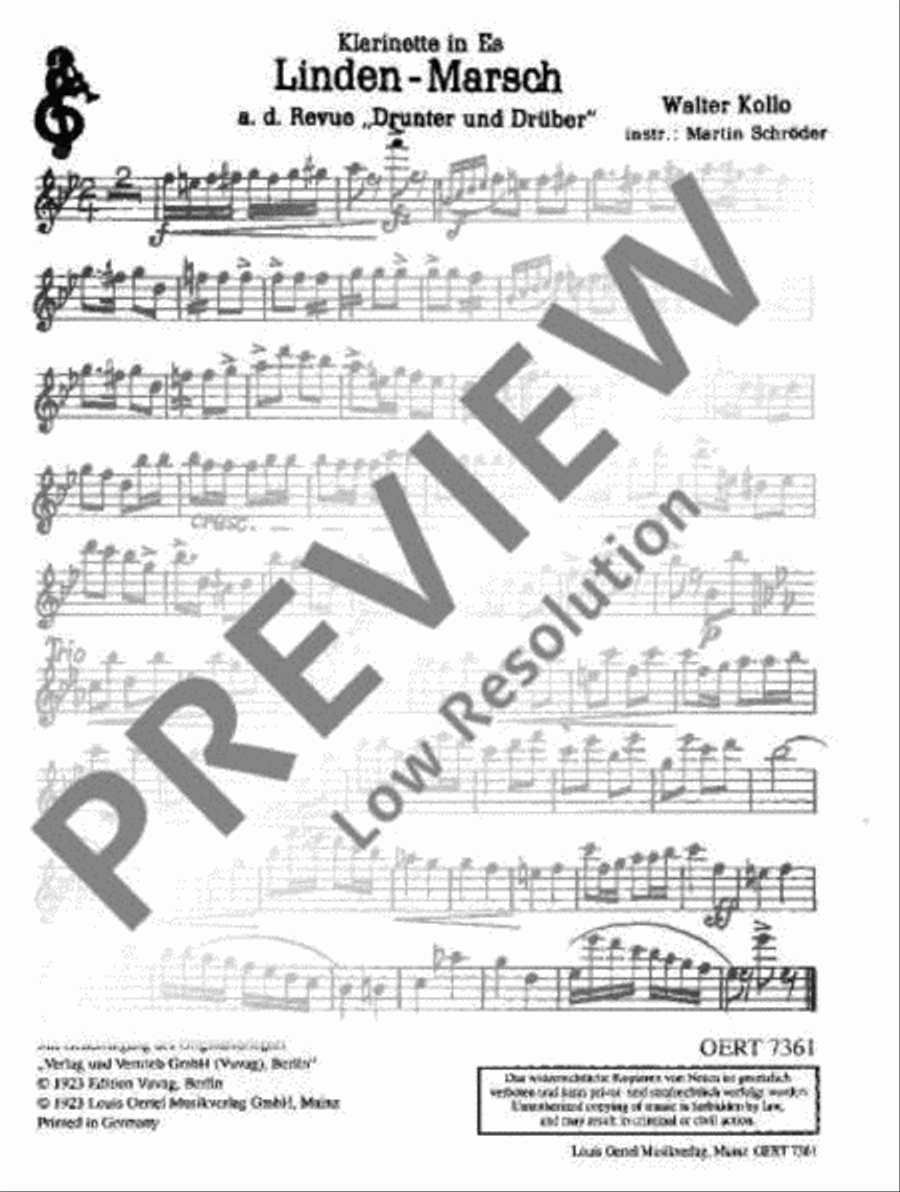 Linden-Marsch Concert Band scores gallery preview page 4