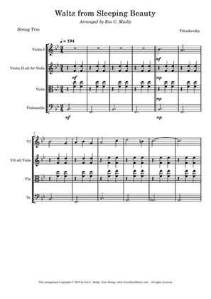 Sleeping Beauty - Waltz (String Trio)