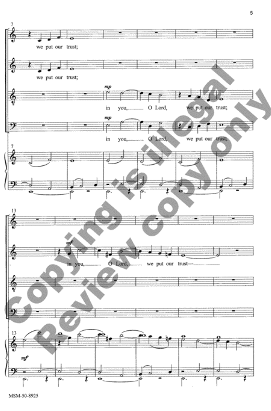 Trust and Kindness Trust and Kindness 4-Part scores gallery preview page 4