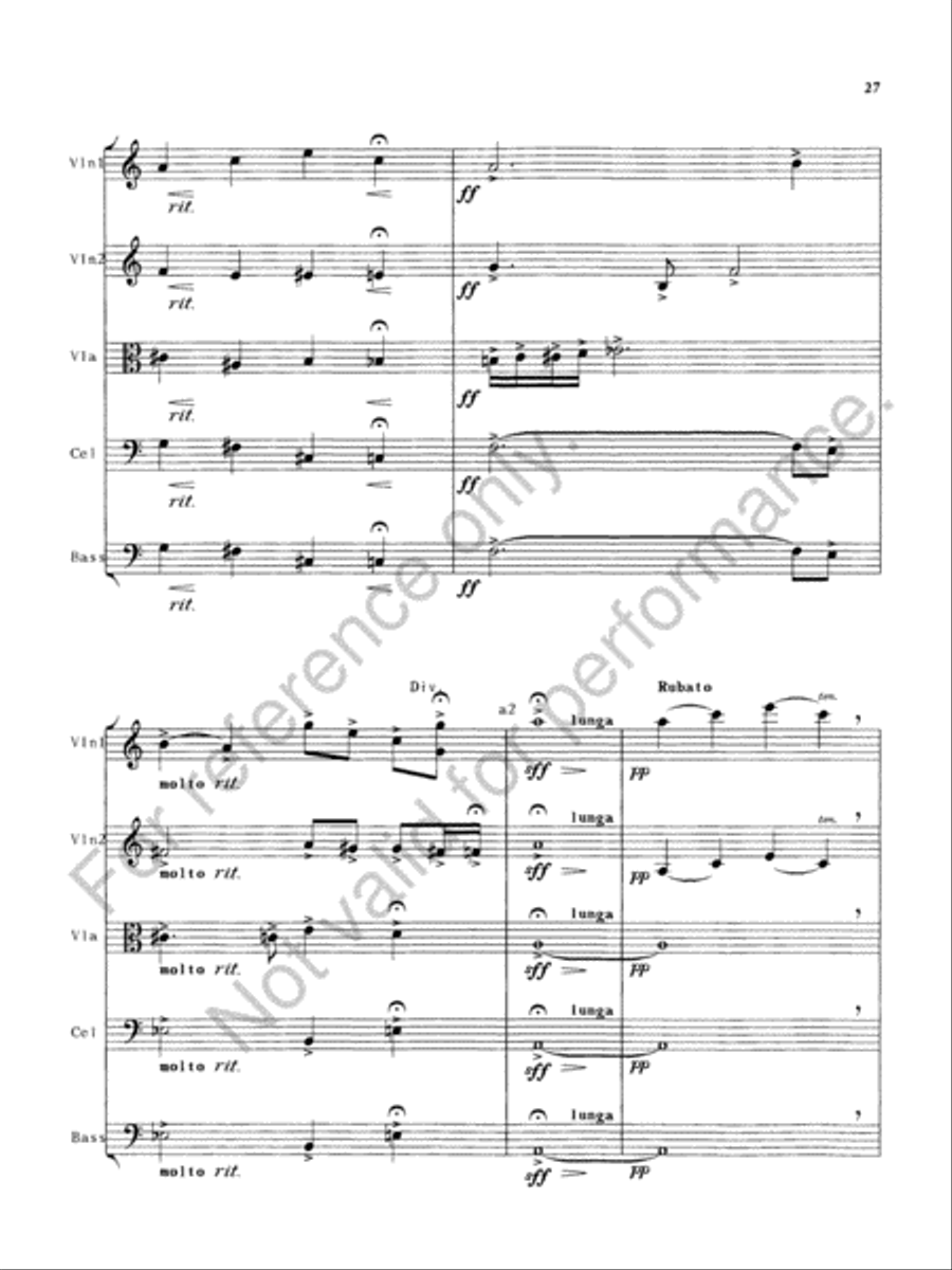 Our Creed Is Our Shield String Orchestra scores gallery preview page 29