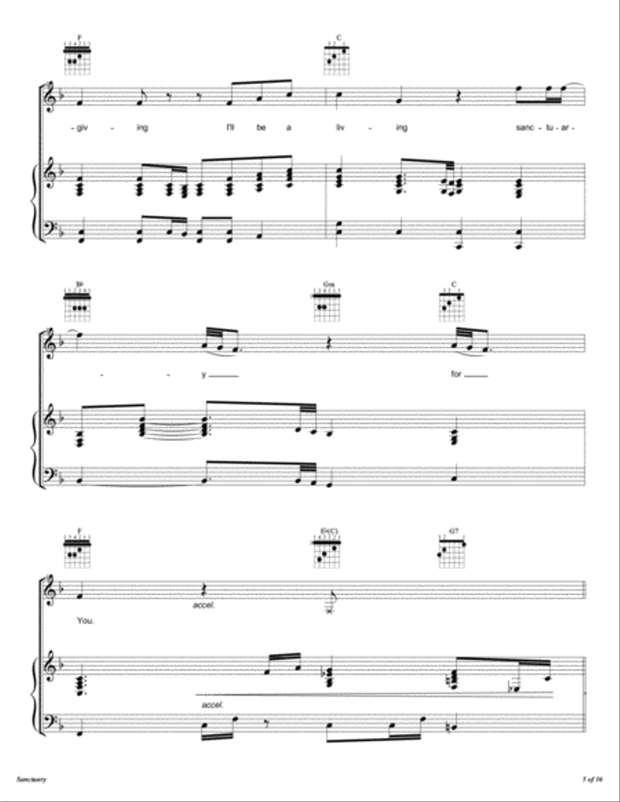 Sanctuary Sanctuary Voice scores gallery preview page 6