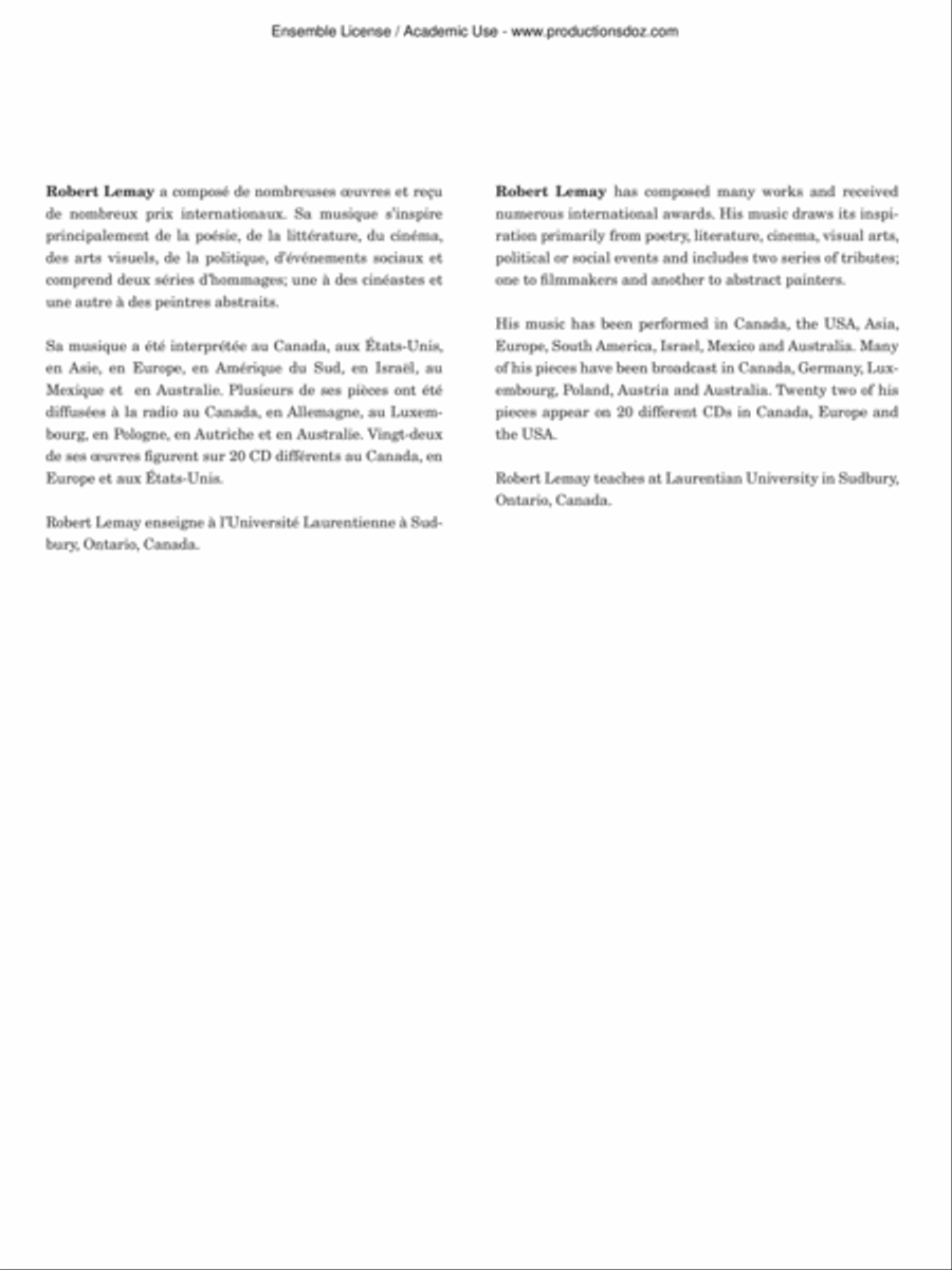 Un processus discret Un processus discret Alto Saxophone scores gallery preview page 2