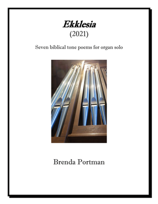 Book cover for Ekklesia (organ solo) by Brenda Portman