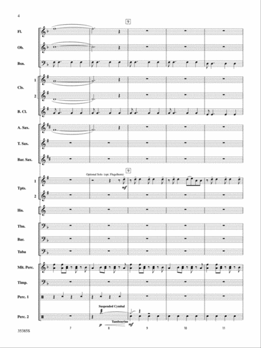 Just the Way You Are (Amazing) Concert Band scores gallery preview page 3