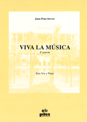Viva la Musica para Voz y Piano