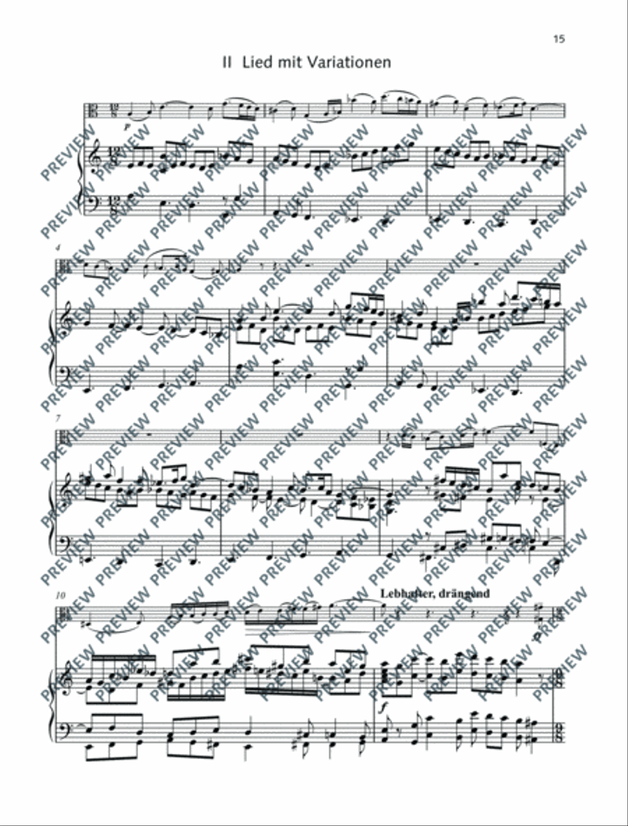 Sonate Sonate Piano Accompaniment scores gallery preview page 16