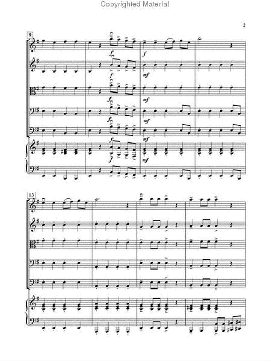 South Brisbane Tango String Orchestra scores gallery preview page 3