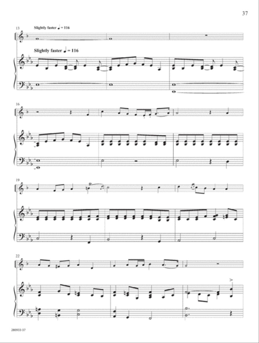 Rejoice Rejoice Trumpet Solo scores gallery preview page 21
