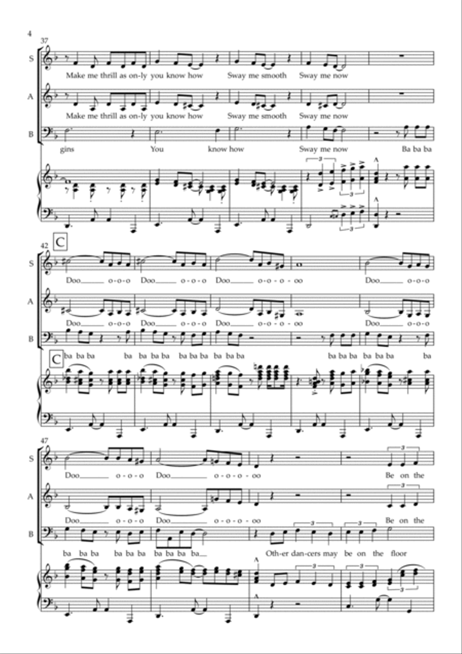 Sway (quien Sera) Sway (quien Sera) 3-Part scores gallery preview page 5