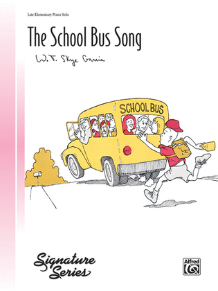 Book cover for The School Bus Song