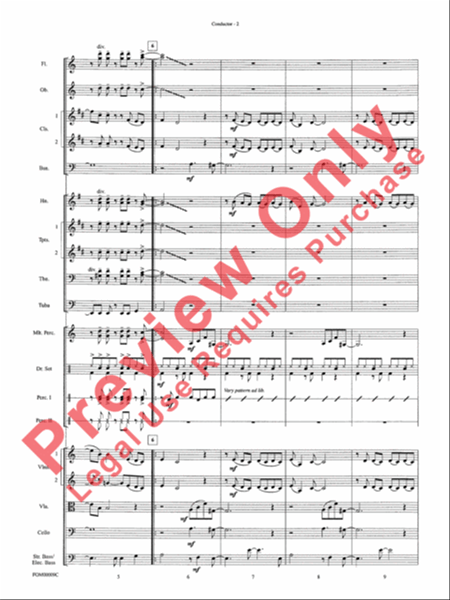 Smooth Smooth Full Orchestra scores gallery preview page 5