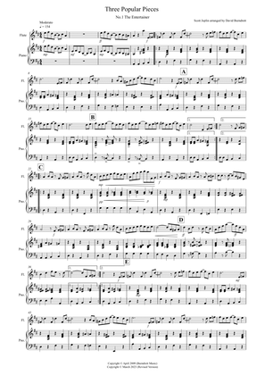 3 Popular Pieces for Flute and Piano