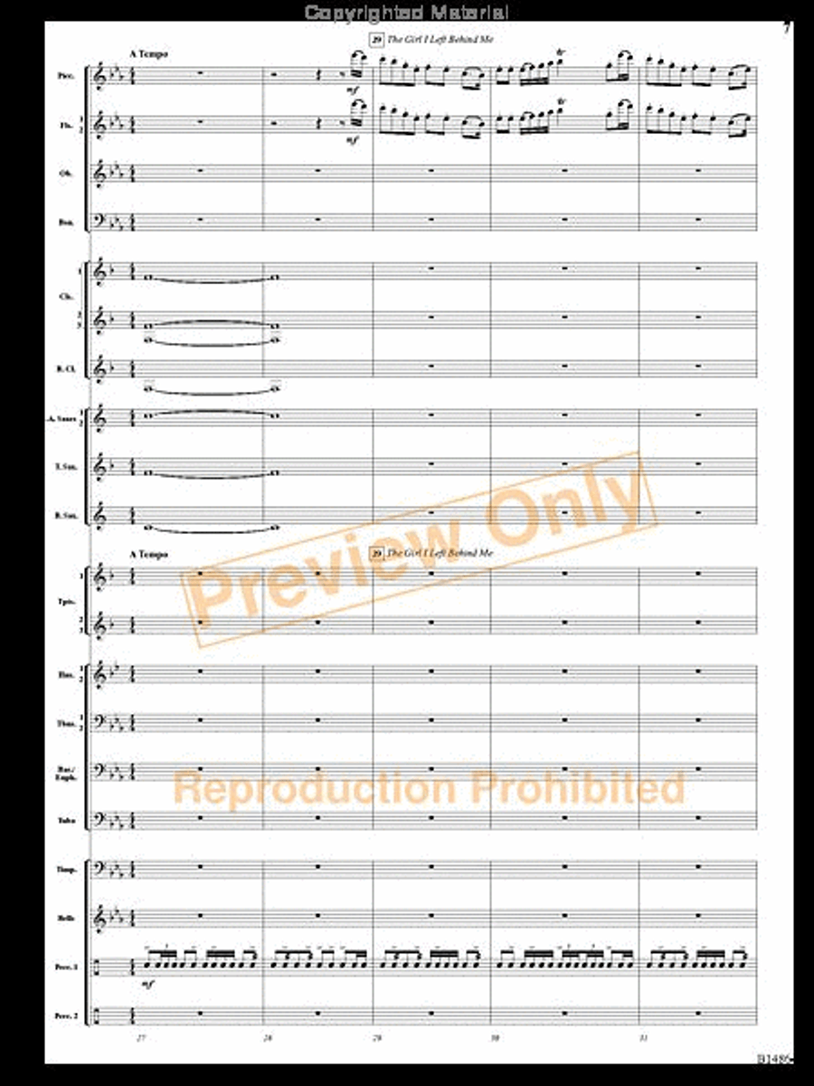 An American Spectacular An American Spectacular Concert Band scores gallery preview page 6