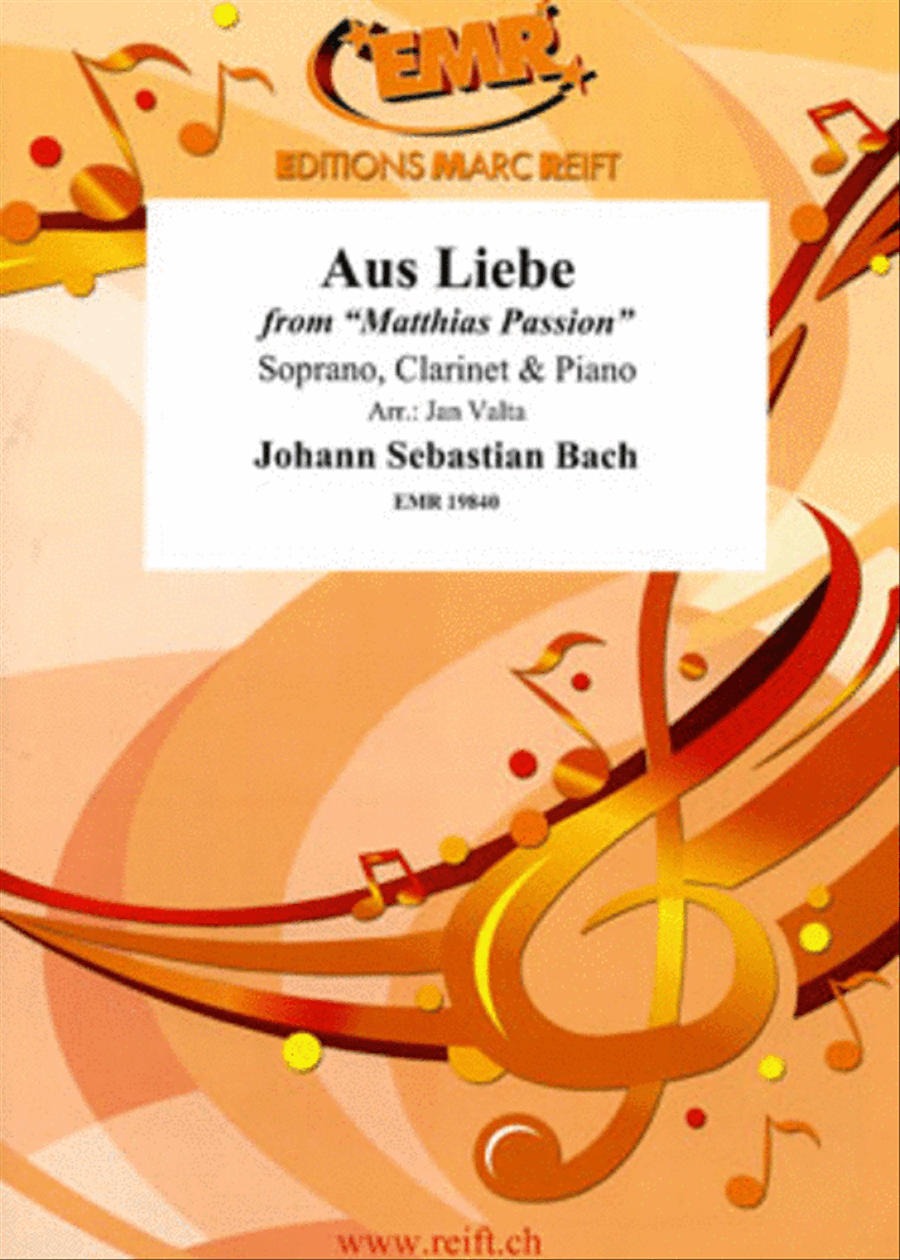 Aus Liebe Clarinet scores gallery preview page 1
