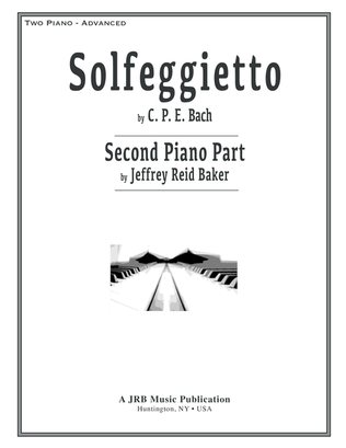 Solfeggietto (CPE Bach) 2-Piano Version (Jeffrey Reid Baker) 2nd Piano