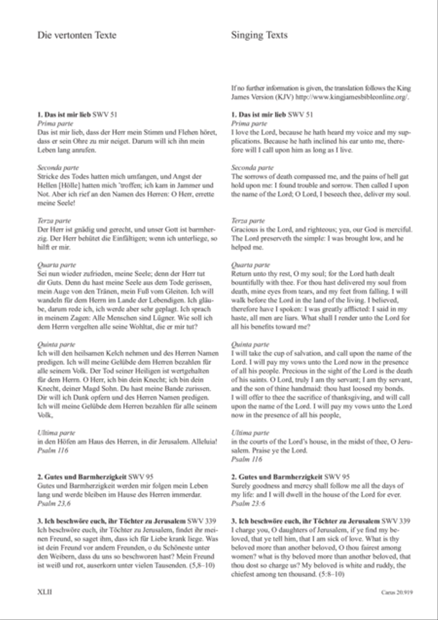 Opera varia I. Works with 1-7 parts (Complete edition, vol. 19) [Werke mit 1-7 obligaten Stimmen] Score scores gallery preview page 43