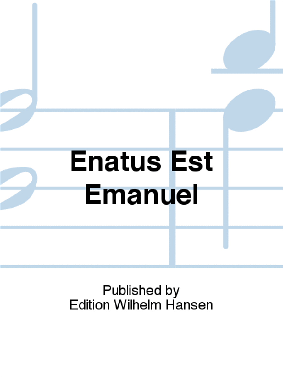 Enatus Est Emanuel Choir scores gallery preview page 1