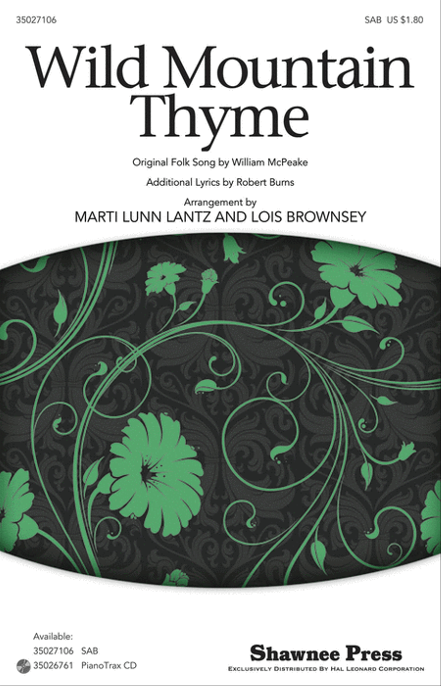 Wild Mountain Thyme 3-Part scores gallery preview page 1