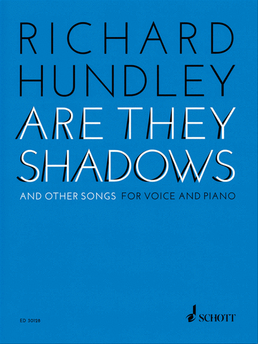 Richard Hundley - Are They Shadows & Other Songs for Voice and Piano Voice Solo scores gallery preview page 1