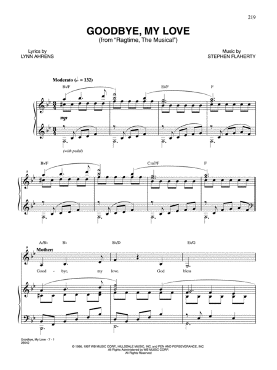 Goodbye, My Love (From 