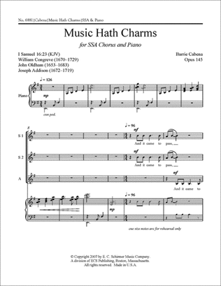 Music Hath Charms